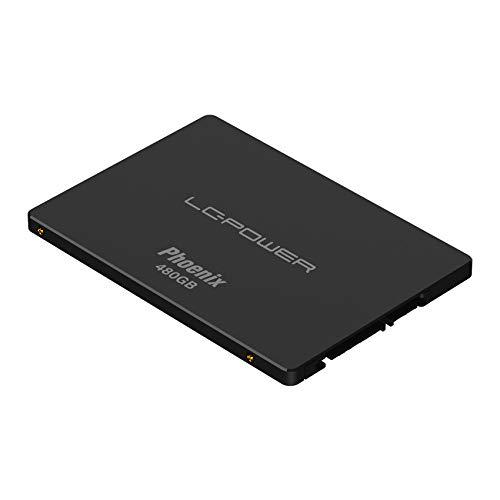 LC-POWER 2.5 Pulgadas SSD 480GB SATAIII 6GB / s Disco Duro Interno de Estado sólido para Notebook