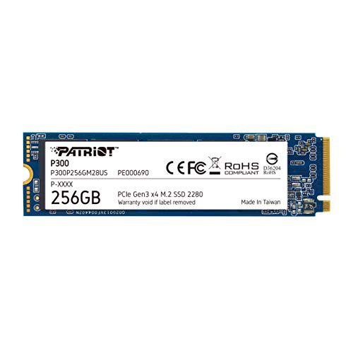 Patriot P300 M.2 PCIe Gen 3 x4 256GB SSD de bajo Consumo