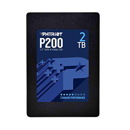 Patriot P200 Disco sólido Interno de 2 TB, SATA III SSD