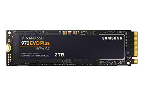 Samsung 970 EVO Plus SSD 2TB - M.2 NVMe Interface Unidad Interna de Estado sólido con tecnología V-NAND (MZ-V7S2T0B/AM)