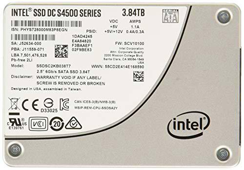 Intel DC S4500 3800 GB Serial ATA III 2.5&quot; - Disco Duro sólido (3800 GB