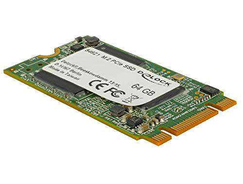 Delock M.2 PCIe SSD Toshiba MLC 64GB (42mm) -40ºC ~ 85ºC