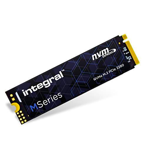 Integral SSD 512 GB M Series M.2 2280 PCIe Gen3x4 NVMe – Alta Velocidad hasta 2000 MB/S de Lectura y 1600 MB/S de Escritura