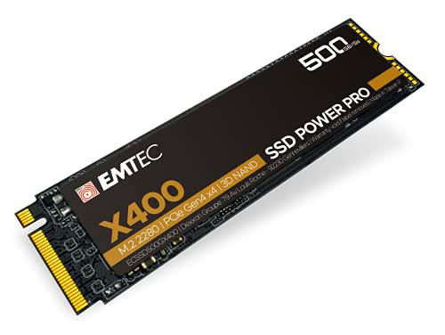 EMTEC - Unidad SSD Interno X400 Power Pro M2 2280 NVMe para PC y Videojuegos