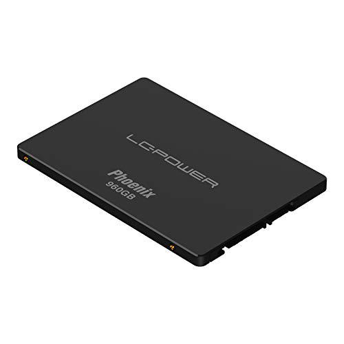 LC-POWER 2.5 Pulgadas SSD 960GB SATAIII 6GB / s Disco Duro Interno de Estado sólido para Notebook