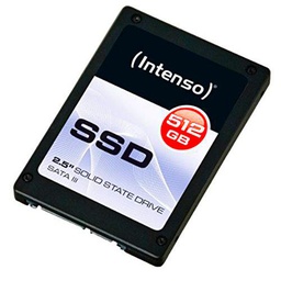 Intenso - Ssd Top 512gb sata3, 500/490mbs, Shock Resistant, Low Power