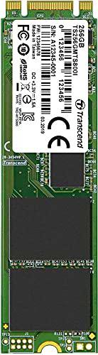 Transcend MTS800I - Disco Duro Interno de 256 GB M.2 PCIe NVMe SSD 2280 SATA 6 GB/s Retail TS256GMTS800I