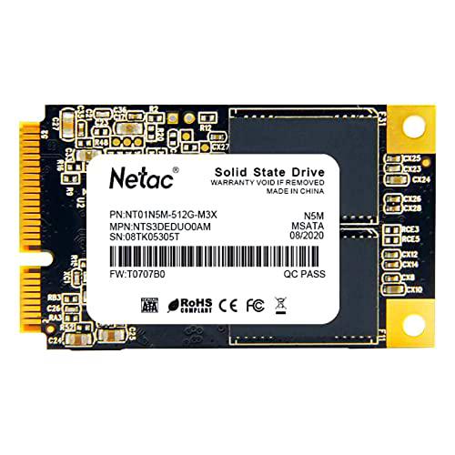 Netac SSD mSATA SATAIII N5M 512GB