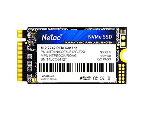 Netac SSD M.2 2242 NVMe N930ES 512GB