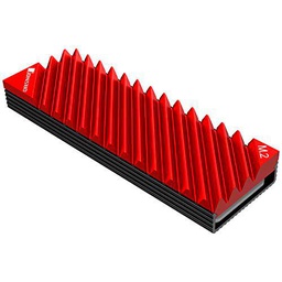 Jonsbo Compatible M. 2-3 M.2 SSD Kühlkörper - Rot