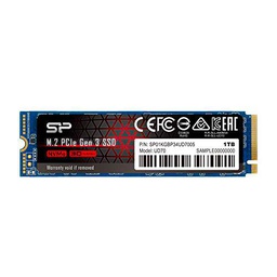 Silicon Power SSD UD70 1TB M.2 PCIE GEN3 X4 NVME 3400/3000 MB/S