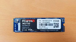 Mega Fastro MS150512GTS - MS 150-512 GB M.2 NVMe SSD Interno para PC y portátil