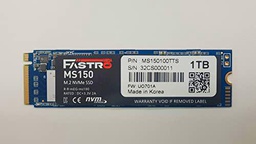 Mega Fastro 1 TB SSD MS150 M.2 NVMe Gen3 x4 Retail Interno