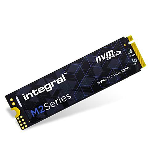 Integral Disco Duro sólido 1T SSD NVME M.2 2280 PCIe Gen3x4 R-3450MB/s W-3450 MB/s TLC M1