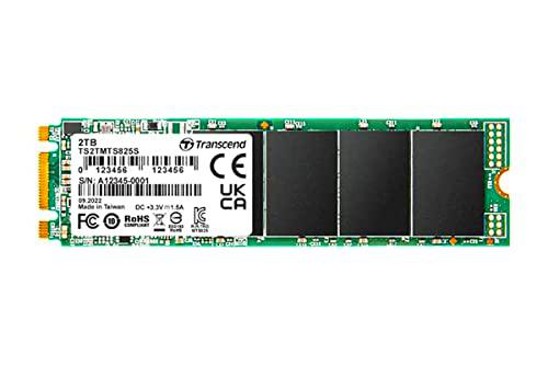 Transcend SSD M.2 de 2 TB SATA III 6 GB/s MTS825S de 80 mm (TS2TMTS825S)