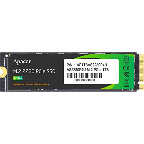Apacer SSD AS2280P4U M.2 PCIE GEN3 X4 NVME 3500/3000 MB/S