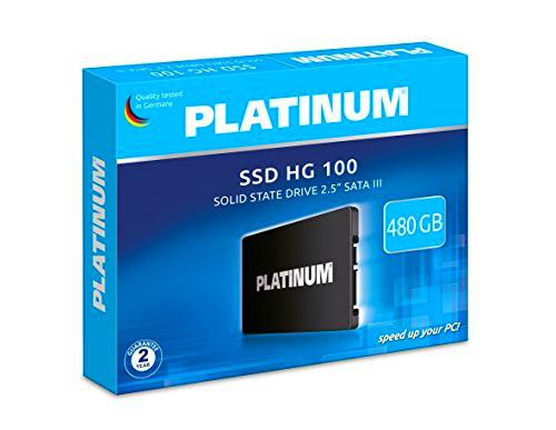 Platinum HG 100 - Disco Duro Interno SSD de 2,5&quot; (480 GB