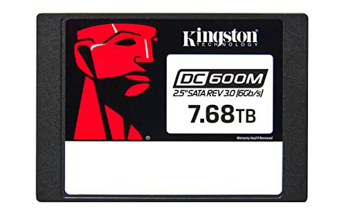 Kingston DC600M SSD 2.5” Enterprise SATA SSD - SEDC600M/7680G