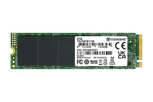 Transcend SSD 2TB M.2 MTE115S (M.2 2280) PCIe Gen3 x4 NVMe
