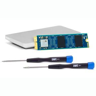 OWC Kit de actualización SSD Aura N2 NVMe de 240 GB con carcasa Envoy Pro compatible con MacBook Pro con pantalla Retina (finales de 2013 a mediados de 2015) y MacBook Air (mediados de 2013 a