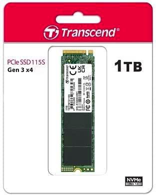 Transcend SSD 1TB M.2 MTE115S (M.2 2280) PCIe Gen3 x4 NVMe
