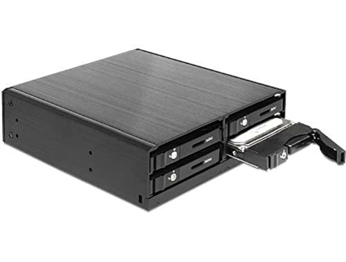 Delock Compatible 5.25&quot; Mobile Rack for 4 x 2.5″ SATA HDD/SSD