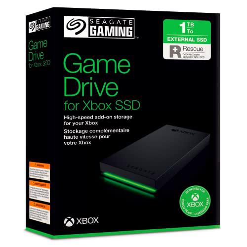 Seagate Game Drive SSD for Xbox 1 TB - Unidad en estado sólido externa