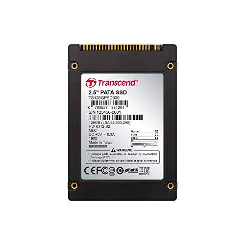 Transcend TS128GPSD330 - Disco Duro sólido Interno SSD de 128 GB, Negro