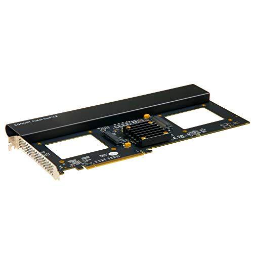 SONNET TECHNOLOGIES Fusion Dual U.2 SSD PCIe Tarjeta