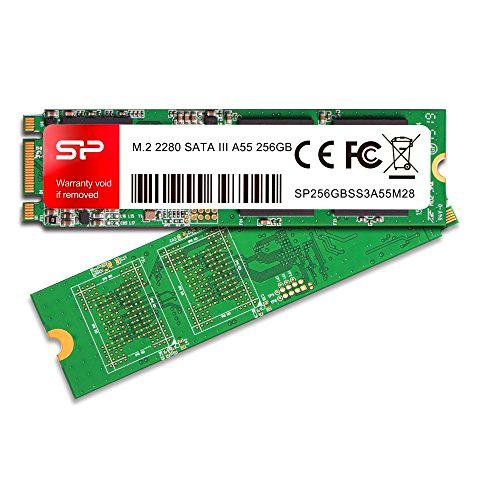 Silicon Power SSD Disco Duro Solido Interno Ace A55 M.2 2280 (3D NAND Flash) 256 GB SATA III 6 Gbit/s