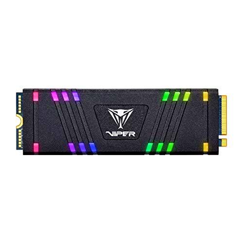 Patriot Viper VPR100 M.2 2280 PCIe 512GB - Unidad de Estado sólido RGB iluminada RGB VPR100-512GM28H