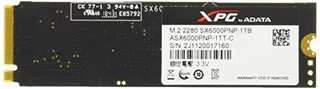 XPG SX6000 Pro Unidad de Estado sólido M.2 1000 GB PCI Express 3.0 3D TLC NVMe
