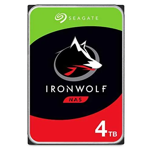 Seagate IronWolf, 4 TB, NAS, Disco duro interno, HDD