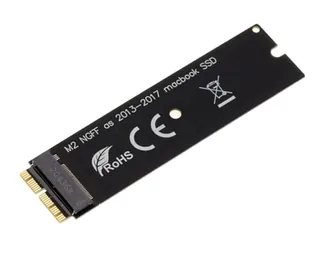 Kalea-INFORMATIQUE Adaptador M2 a Mac 2013 2014 2015 2016 2017 2018 2019 2020 con SSD en 12+16 Puntos