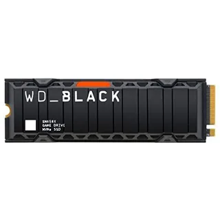 WD_Black SN850X 2TB M.2 2280 PCIe Gen4 NVMe SSD Almacenamiento con un disipador para Juegos hasta 7300MB/s