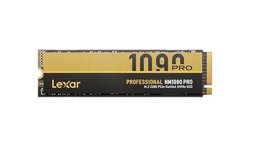 Lexar SSD Interna NM1090 Pro 1 TB PCIe Gen5 NVMe M.2 2280
