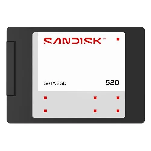 SANDISK 520 SATA Almacenamiento Interno SSD 500 GB (2,5”/7 mm