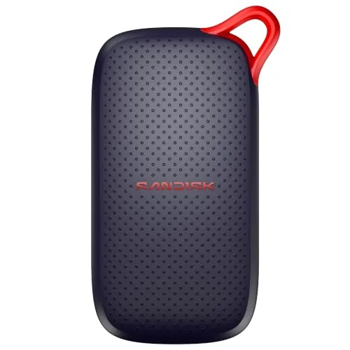 SanDisk Portable SSD 2 TB (USB Type-C, Compatible con Ordenadores portátiles y tabletas