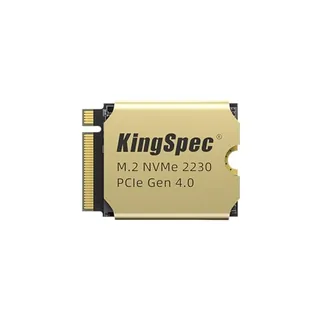 Kingspec 512GB M.2 2230 PCIe Gen4x4 NVMe SSD con Heatsink