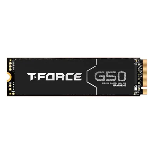 TEAMGROUP T-Force G50 2TB PCIe Gen4x4 NVMe M.2 2280 Gaming SSD