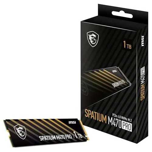 MSI SPATIUM M470 Pro PCIe 4.0 NVMe M.2 1TB