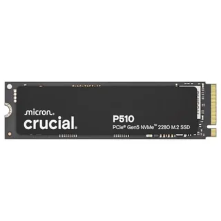 Crucial P510 SSD 2TB PCIe 5.0 x5 Gen5 NVMe M.2, Velocidades de lectura hasta 10.000 MB/s