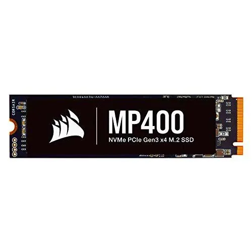 Corsair MP400 1TB Gen3 PCIe x4 NVMe M.2 SSD (Velocidades de Lectura Secuencial de hasta 3.400 MB/s y de Escritura Secuencial de 3.000 MB/s de Corsair