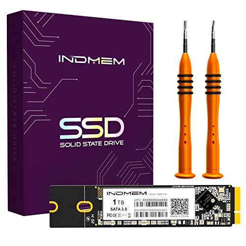 INDMEM SSD SATA de 1 TB compatible con MacBook Air Mid 2012 de 11 pulgadas A1465