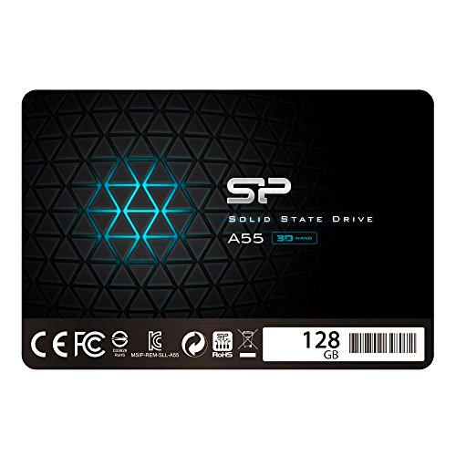 Unidad de estado sólido 2.5" SATA III 128GB de 7mm con tecnología 3D NAND flash y tecnología caché SLC (Silicon Power)