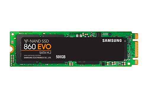 SAMSUNG EVO M.2 - Disco Estado Solido SSD (500 GB, 550 megabytes/s) Color Negro