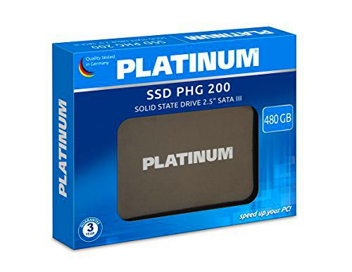 Platinum PHG 200 - Disco Duro Interno SSD de 2,5" (480 GB