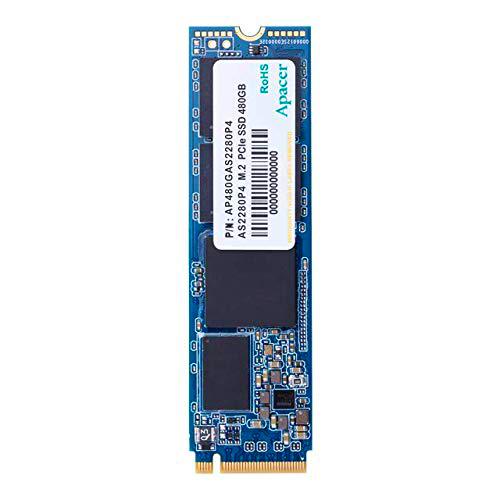 Apacer Disque Dur AS2280P4 480Go - SSD M.2 NVME Tipo 2280