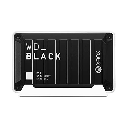 WD_BLACK D30 de 500 GB Game Drive SSD para Xbox: SSD con gran velocidad y almacenamiento