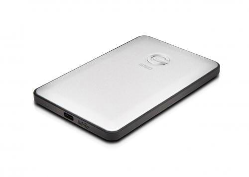 G-Technology G-Drive Slim SSD USB-C - Disco Duro sólido de 500 GB Color Plateado